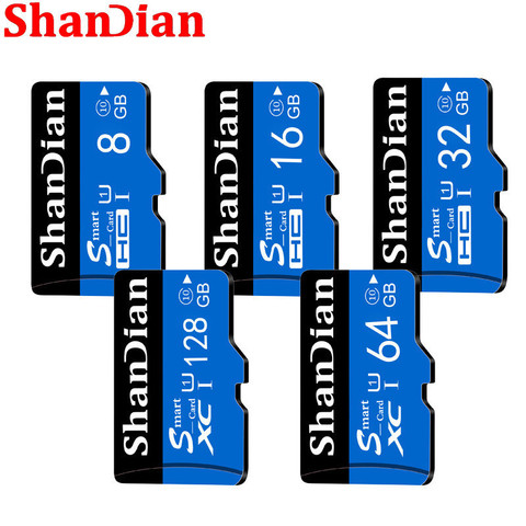 SHANDIAN-tarjeta de memoria TF para teléfonos, 16GB, 32GB, 6GB, Clase 10, 4GB, 8GB, clase 6, actualización inteligente, envío gratis ► Foto 1/6