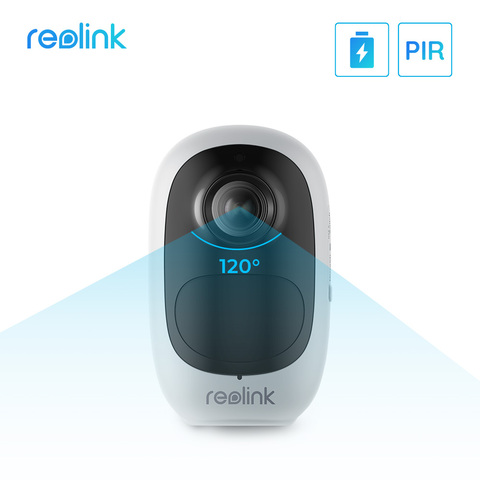 Reolink Argus 2E Solar-WiFi Cámara al aire libre 1080p Full HD, detección de movimiento PIR 2-Audio de gran ángulo de visión de Google ► Foto 1/1