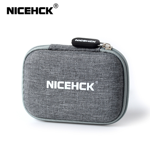 NiceHCK-funda de lino oficial para auriculares, bolsa para auriculares, caja de almacenamiento portátil, accesorios para NX7 Pro/NX7/F3/M6 ► Foto 1/6