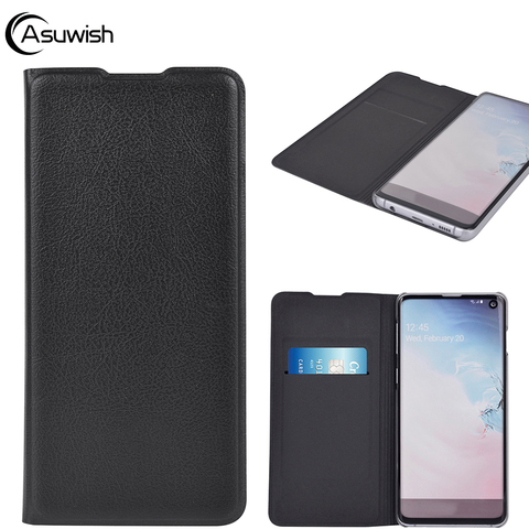 Funda de cuero con tapa para teléfono móvil Huawei, carcasa tipo billetera para Huawei P30 Pro Mate 20 10 P20 Lite P Smart Y6 2022 Y7 Y9 2022 Honor 10 10i 9i 8S P30pro ► Foto 1/6