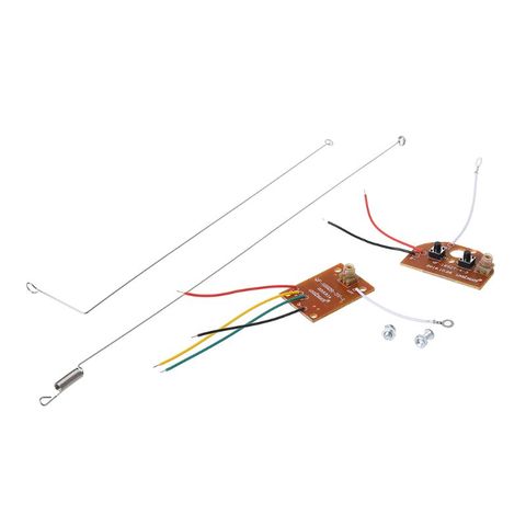 2CH RC Control remoto 27MHz circuito transmisor PCB y el receptor de Radio sistema con antena de coche de juguete camión de B36E ► Foto 1/6