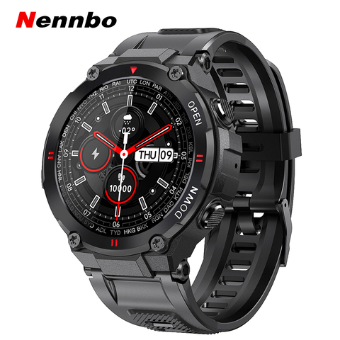 Reloj inteligente K22 para hombre, deportivo, con Bluetooth, llamada, multifunción, Control de música, alarma, recordatorio, para teléfono, novedad de 2022 ► Foto 1/6