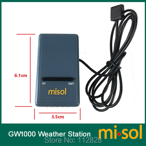 Misol SmartHub Gateway WiFi con temperatura, humedad y presión GW1000 ► Foto 1/6