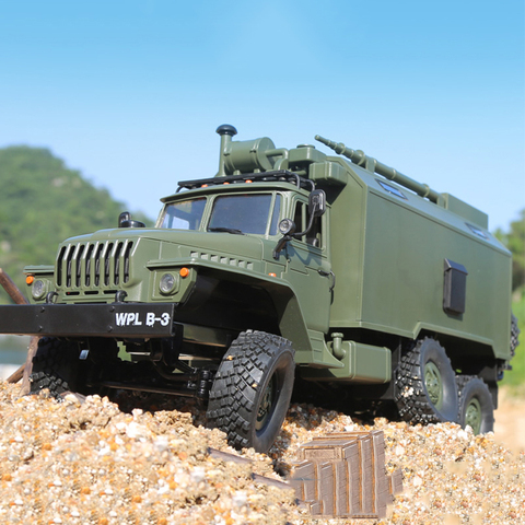 WPL B36 Ural 1/16 2,4G 6WD RC, coche militar, camión, vehículo todoterreno ► Foto 1/5