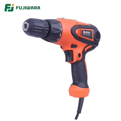 FUJIWARA-destornillador eléctrico 350-420W, taladro de impacto eléctrico, llave de tornillo de 220V-240V, 19 velocidades, ajustable ► Foto 1/5