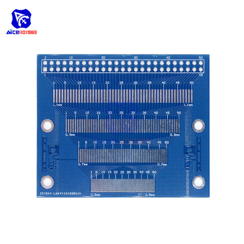 Diymore-Adaptador de paso de 0,5mm a 1,2mm, placa PCB FPC, convertidor TFT LCD de 2,0-3,5 pulgadas, SMD a placa PCB de doble cara DIP ► Foto 1/6