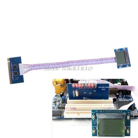 PCI, Analizador de placa base, probador de diagnóstico, tarjeta de Post prueba para PC, ordenador portátil, escritorio, nuevo ZQ, alta calidad ► Foto 1/4