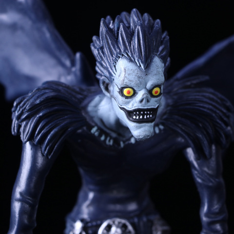 24CM Anime nuevo la nota de muerte Deathnote L Ryuuku Ryuk Rem PVC figura de acción modelo coleccionable de Anime estatua muñecas de juguete ► Foto 1/6