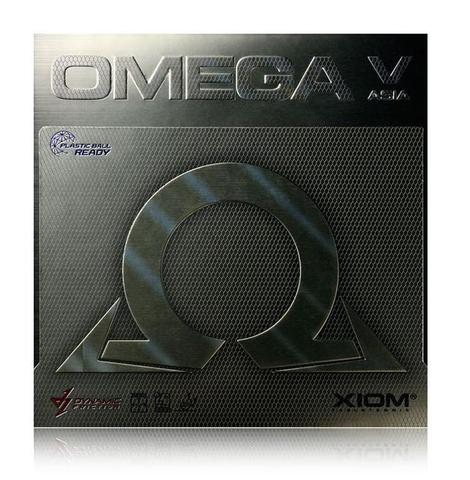 XIOM OMEGA V ASIA (Omega 5 Asia, no pegajoso, alta fricción) Pips de goma para tenis de mesa-En esponja de Ping Pong ► Foto 1/1