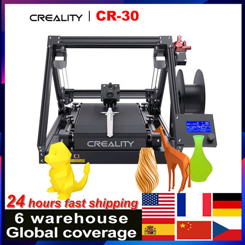 Preventa Creality 3DPrintMill 3D impresora CR-30 reproducción en lotes infinito eje Z de silencio de la placa base w/Tarjeta 8G ► Foto 1/6