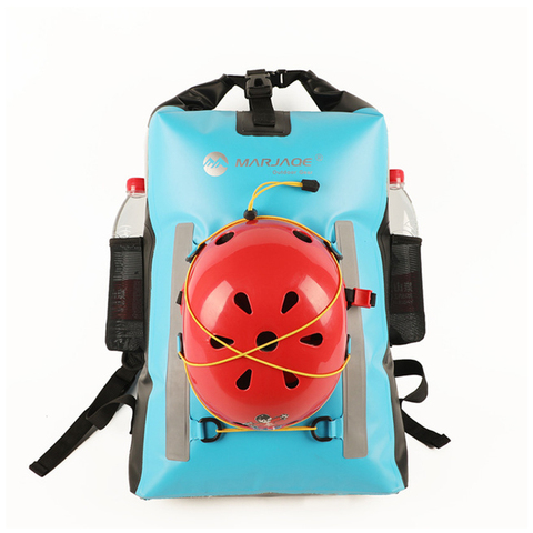 Bolsa seca impermeable para motocicleta, mochila enrollable de 30l para Rafting, resistente al agua ► Foto 1/6