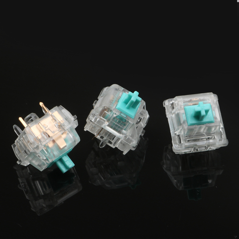 Zeal Tealios V2-interruptores lineales, interruptor mecánico personalizado, producción GATERON, montaje Pcb, 67g, 5 pines ► Foto 1/5