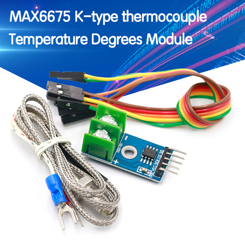 Módulo MAX6675 + Módulo de temperatura tipo K, termocupla Senso, para arduino ► Foto 1/6