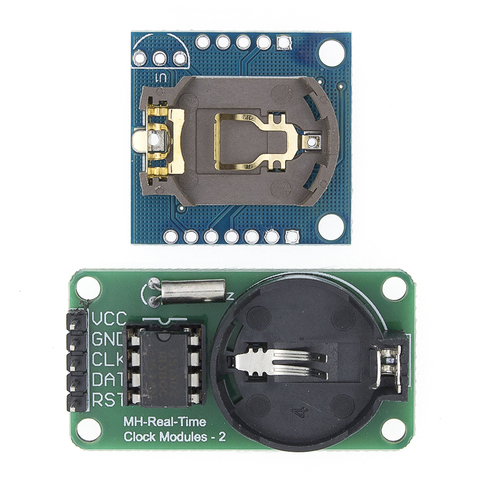 Módulo de reloj en tiempo real DS1302, CR2032 I2C RTC DS1307 AT24C32, módulo de reloj en tiempo Real para AVR, ARM y PIC sin batería ► Foto 1/6