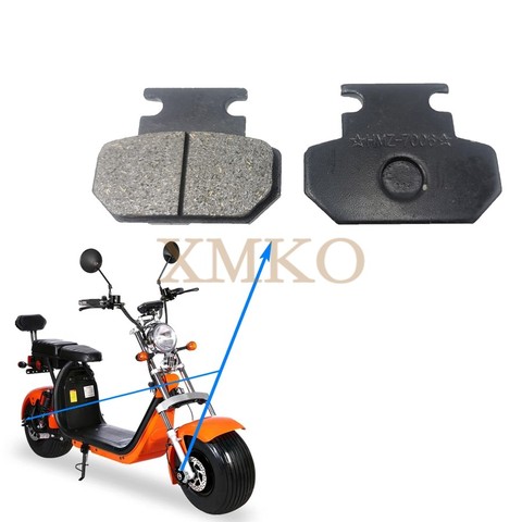 Citycoco-pastilla de freno para patinete eléctrico, piezas de repuesto para Scooter chino ► Foto 1/6