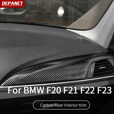Embellecedor interior de fibra de carbono para bmw f20 f21 f22 f23, accesorios para interior de la serie 1 y 2 ► Foto 1/5