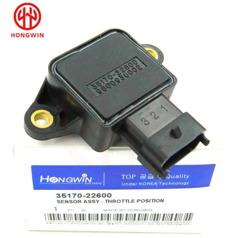 Sensor de posición de acelerador (TPS), compatible con KIA, Hyundai, DODGE, SAAB 35170, 22600-9600930002, 96009, 30002, 0280122014, 0280122016 ► Foto 1/5