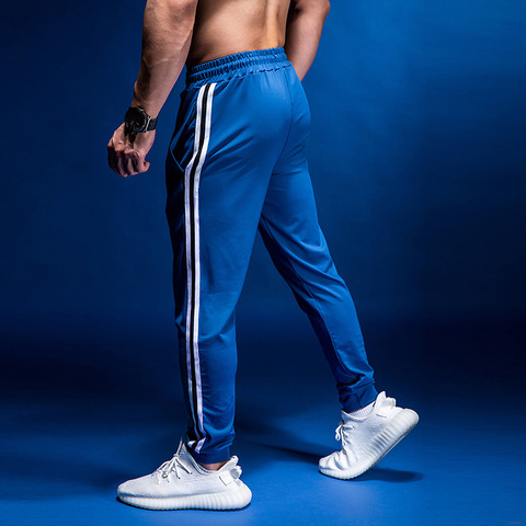 Pantalones para correr de otoño para hombres, ropa deportiva, pantalones deportivos, para correr, con bolsillos ► Foto 1/6