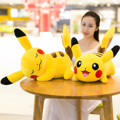 Comprar Online Gran Kawaii Pokemon Pikachu Muneco De Peluche Bonito Dibujo Animado De Pikachu Pokemon Animal Relleno Muneco De Felpa Para Bebe Ninos De Juguete De Regalo De Los Ninos Alitools