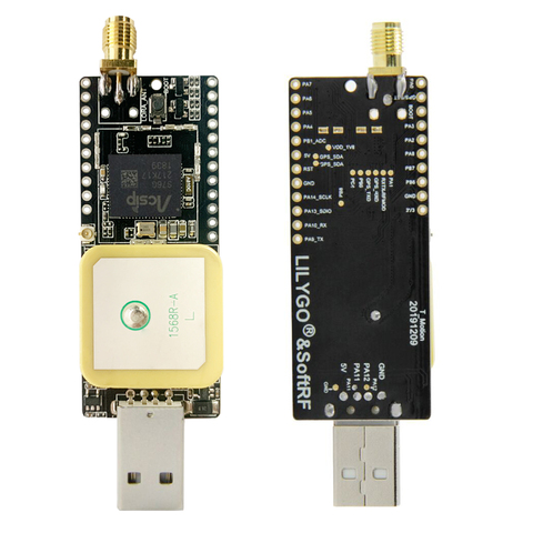 LILYGO®& SoftRF TTGO t-motion S76G Lora Chip 868/915/923Mhz antena USB GPS conector Placa de desarrollo ► Foto 1/6