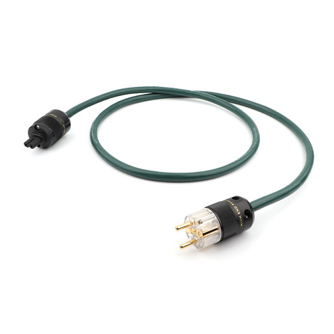 Cable de alimentación de CA de alta gama D506 XLO PL-1500 EE. UU./UE con firgure 8 C7 IEC, Cable de alimentación hifi AMP/CD ► Foto 1/6