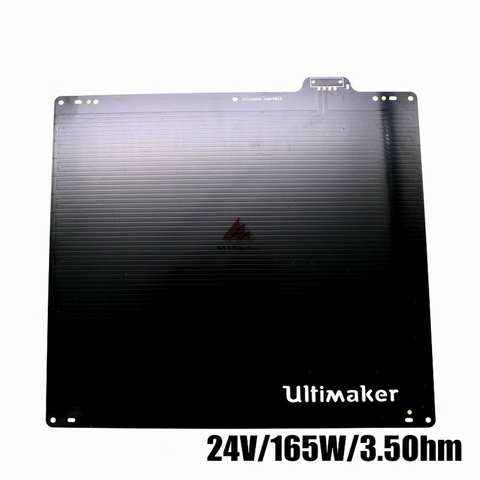 Cama caliente UM2 para impresora 3D, placa de sustrato de aleación de aluminio de 24V, mesa de impresión para impresora Ultimaker2 ► Foto 1/4