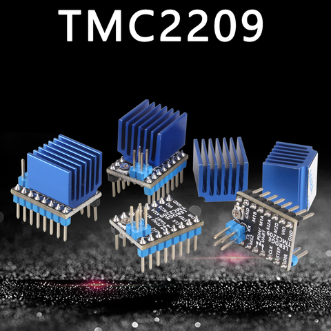 LERDGE-piezas de impresora 3D TMC2209, controlador de Motor paso a paso 256 UART TMC2208 A4988 LV8729 TMC2130, placa ultra silenciosa Ender3 ► Foto 1/6