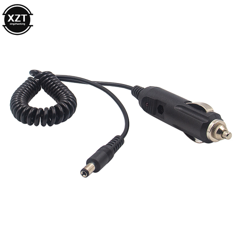 Encendedor de cigarrillos LED para coche, 12V, Conector de conector enchufe con fusible y adaptador de cable/cargador de energía, enchufe para coche ► Foto 1/6