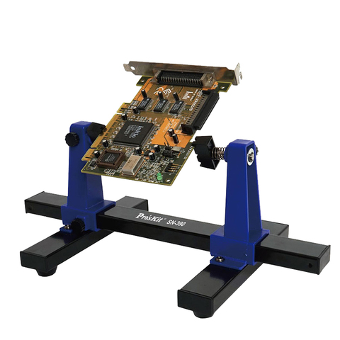 Pro'sKit-Soporte de PCB ajustable para SN-390, placa de circuito impreso de rotación de 360 grados, montaje de soldadura, abrazadera, herramientas de reparación ► Foto 1/5