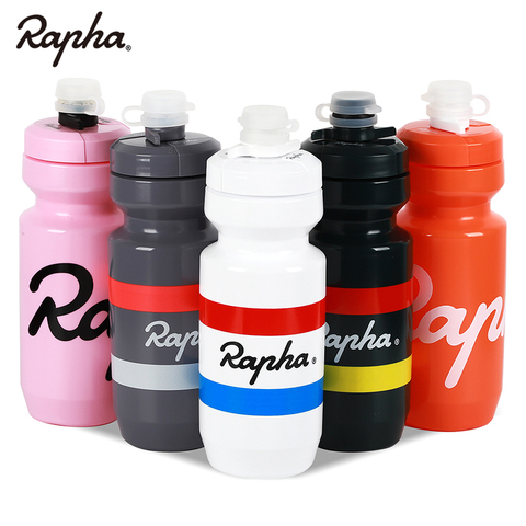 Rapha-botella de agua para bicicleta, a prueba de fugas, para viajes en bicicleta, deportiva, portátil, con interruptor giratorio ► Foto 1/6