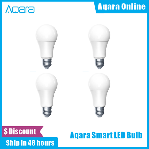 Aqara Zigbee Smart LED Bombilla 9W E27 2700K-6500K Zigbee versión Color blanco inteligente bombilla LED con mando a distancia de la luz para Xiaomi Mi Kit de Casa App ► Foto 1/6