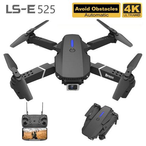 Dron E525 Pro HD 4K/2022 P de doble cámara, tres lados, evitación de obstáculos, fotografía aérea HD, quadcopter, juguete para regalo, novedad de 1080 ► Foto 1/6