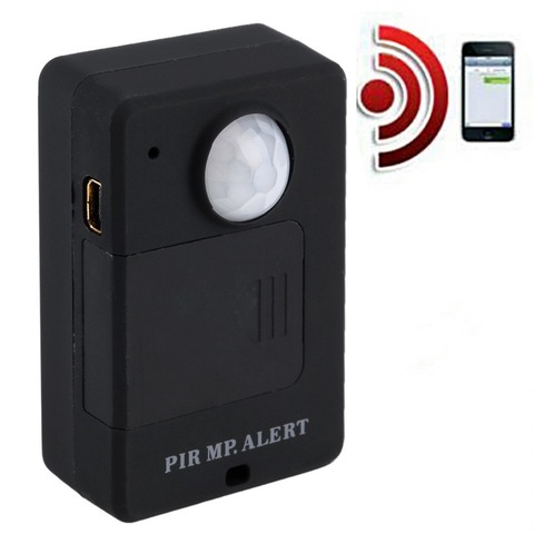 LESHP-Mini Sensor de alarma PIR A9, dispositivo inalámbrico infrarrojo GSM, Monitor de alta sensibilidad, detección de movimiento, antirrobo, enchufe europeo ► Foto 1/6