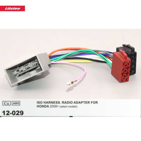 DIN ISO arnés adaptador para HONDA Elysion/ciudad/Airwave/liberado fábrica Radio 24 pines macho Cable CU-ABS Cable de bujías ► Foto 1/6