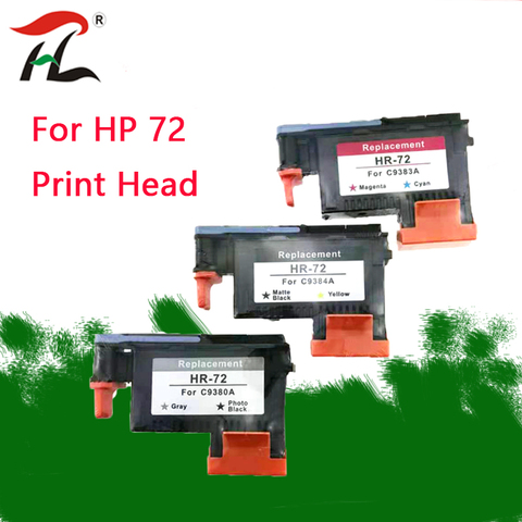 Compatible para HP 72 hp 72 cabezal de impresión C9380A C9383A C9384A para HP DesignJet T1100 T1120 T1120ps T1300ps T2300 T610 T770 T790 T795 ► Foto 1/6
