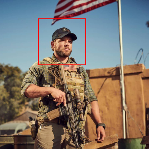 TSNK-gorra de béisbol militar para hombre y mujer, gorro elástico con Cierre trasero, caja de papel, Clay/Jason Hayes SAS ► Foto 1/6