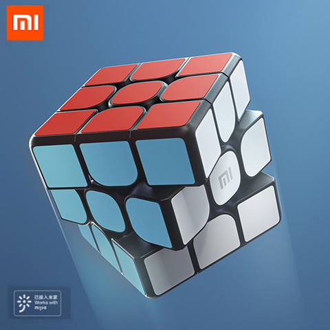 XIAOMI-cubo mágico Original con Bluetooth, enlace inteligente, 3x3x3, cubo magnético cuadrado, rompecabezas, juguete para regalo educativo de Ciencia ► Foto 1/6