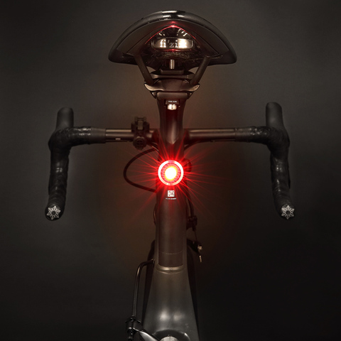GACIRON Bicicleta de La Bici de 400 Lúmenes LED Linterna Recargable USB Lámpara Linterna manillar De Bicicleta con luz trasera conjunto W05 ► Foto 1/6