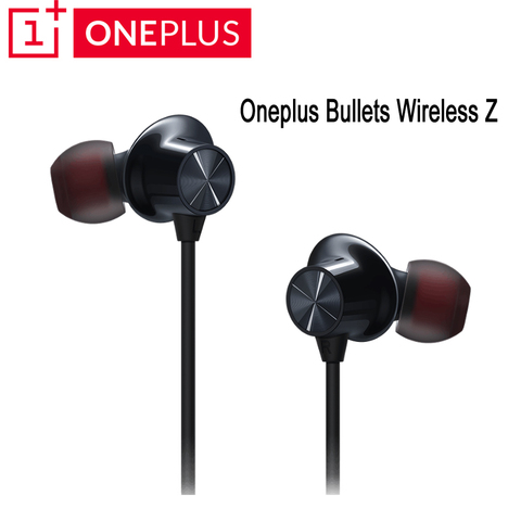 OnePlus-auriculares inalámbricos oneplus Bullets Z, cascos con Control magnético de carga rápida para OnePlus 8 pro 7T 7 Pro, novedad de 2022 ► Foto 1/6