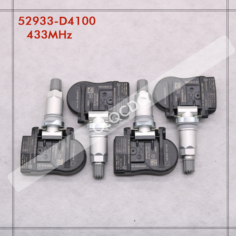 Mobile fun para 2015, 2016, 2017, 2022, 2022, 2022 KIA OPTIMA (JF) SENSOR de presión de neumáticos TPMS 433MHz 52933-D4100 52933-2F000 52933-D9100 ► Foto 1/4