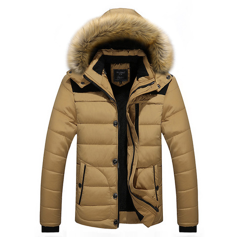 Chaqueta con capucha para hombre, abrigo de invierno para hombre, Parka de nieve, abrigo de invierno cálido para hombre, chaqueta para hombre 2022 ► Foto 1/6