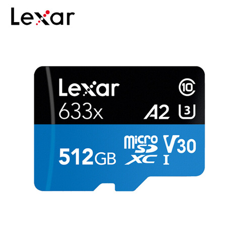 Lexar-tarjeta de memoria Original 100%, Memoria Micro SD de Clase 10, velocidad de lectura de hasta 95 Mb/s, 32GB, 64GB, 128GB, U3, UHS-I, V30, TF, 633x ► Foto 1/6
