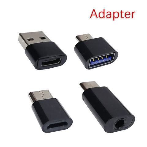 Adaptador USB a tipo C OTG, USB-C macho a Micro USB tipo c hembra, convertidor para Macbook Samsung S20 USBC OTG ► Foto 1/5