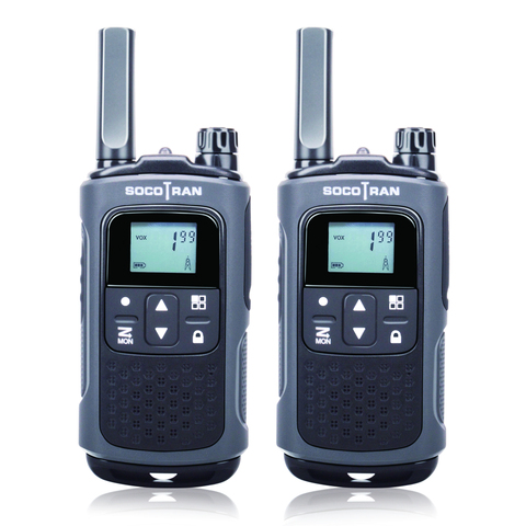 Walky talky-walkie talkie T80 pmr de larga distancia, recargable, con Código de Privacidad, VOX PMR446 ham, Radio de dos vías ► Foto 1/6