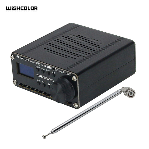 Wishcolor-receptor de Radio SI4735 de banda completa, Radio FM AM (MW y SW) SSB (LSB y USB) con antena de carcasa integrada, batería ► Foto 1/6