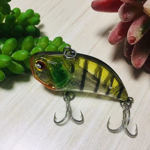 Raid ratlin y vib para invierno realis nivel vib señuelos 5CM 14,6G Mini hundiendo cebo Vib para pesca rata de plástico ABS cebos de pesca Vibe ► Foto 1/5