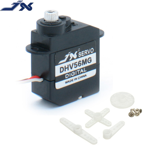 JX-Servo DHV56MG 5,6g DS Digital sin núcleo MG Metal Gear Servo HV 1,2 kg 0.10sec para coche RC Robot avión Drone ► Foto 1/6