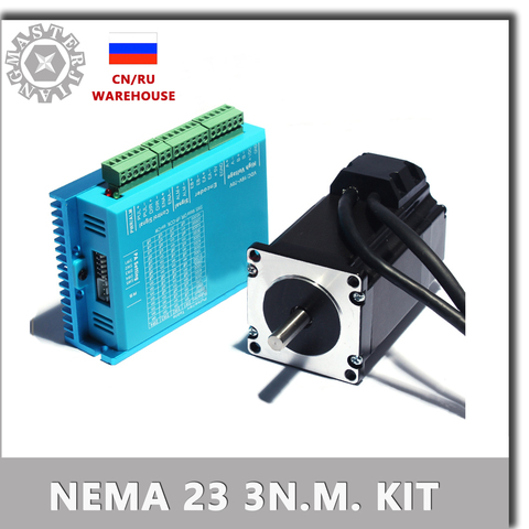 Controlador de Motor paso a paso, Servomotor de 3nm 57HSE3N + HBS57, circuito cerrado híbrido Nema 23 DE 2 fases, 57 ► Foto 1/5