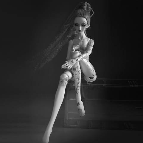 Muñeca BJD SD de pie de Ballet Poison, 1/4, 44m, Lillycat, regalo de Cuerpo Femenino ► Foto 1/6