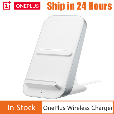 OnePlus Original cargador inalámbrico 30W Warp Carga inteligente dormir modo PC V0 300g para OnePlus 8 Pro Qi/PPE de enfriamiento de aire ► Foto 1/5